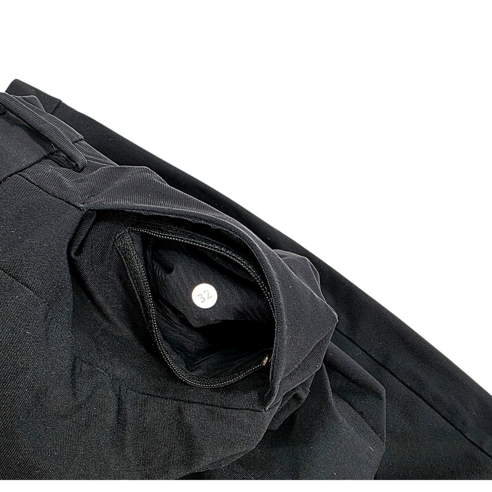 Lululemon ABC Short 9 Black Warpstreme Slim Fit Mens 32 Performance Golf Casual - Picture 3 of 9